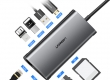 Cáp chuyển đổi USB-C to HDMI + USB 3.0 + LAN 1Gbps + Card Reader Ugreen ( 50538 )