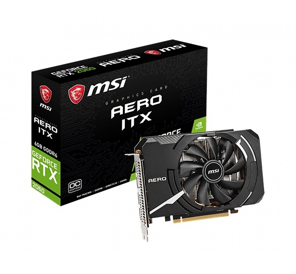 Card màn hình Vga MSI RTX 2060 AERO ITX 6G OC