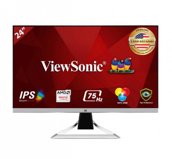 MÀN HÌNH LCD VIEWSONIC VX2405-P-MHD (24 inch, full viền / IPS/ FHD IPS Gaming)