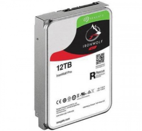 Ổ cứng HDD NAS Seagate Ironwolf PRO 12TB 7200rpm 256MB - ST12000NE0007