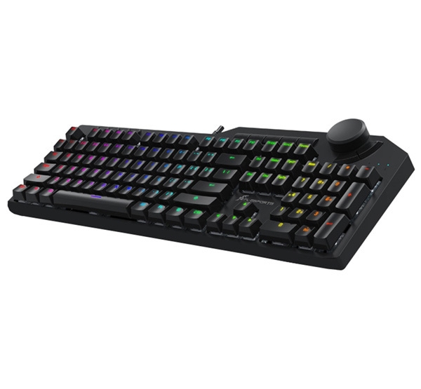 Keyboard cơ  FL Esports S198 LED (2USB)   đen 