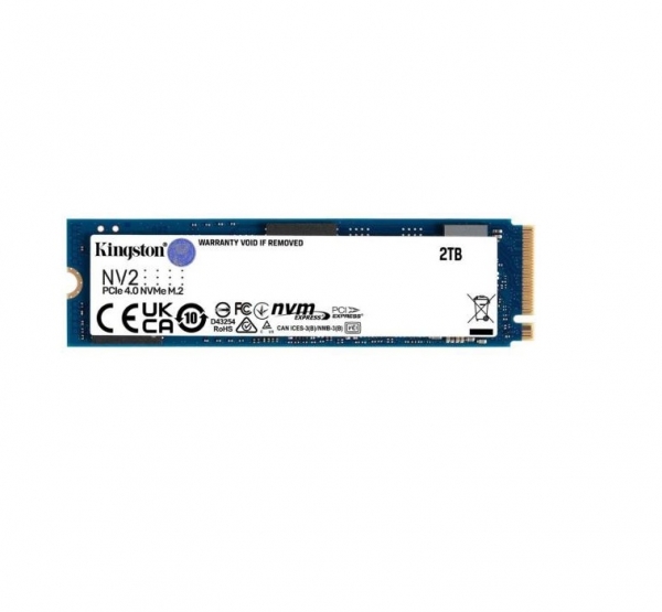 SSD Kingston NV2 2TB M2 PCIe Gen4 x4 NVMe M.2 (SNV2S/2000G)